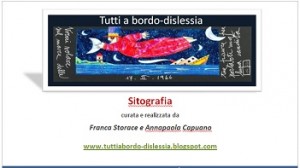 Sitografia per Dislessia e DSA - Franca Storace e Annapaola Capuano 1